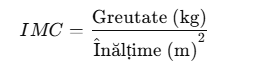 Calculator Imc Barbati